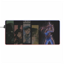 Load image into Gallery viewer, Black Lagoon RGB LED Mouse Pad (Desk Mat)
