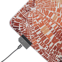 Load image into Gallery viewer, Evangelion: 2.0 You Can (Not) Advance RGB LED Mouse Pad (Desk Mat)