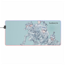 Load image into Gallery viewer, Cells At Work! RGB LED Mouse Pad (Desk Mat)