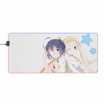 Load image into Gallery viewer, Love, Chunibyo & Other Delusions Rikka Takanashi, Sanae Dekomori RGB LED Mouse Pad (Desk Mat)