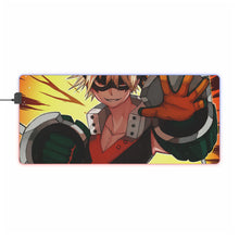 Load image into Gallery viewer, My Hero Academia Katsuki Bakugou RGB LED Mouse Pad (Desk Mat)