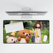 Load image into Gallery viewer, Rilakkuma And Kaoru Mouse Pad (Desk Mat)