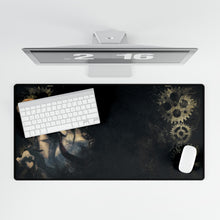 Load image into Gallery viewer, Okabe and Kurisu Mouse Pad (Desk Mat)