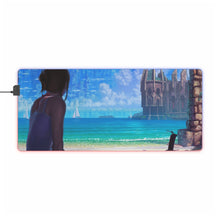 Load image into Gallery viewer, Anime Girl RGB LED Mouse Pad (Desk Mat)