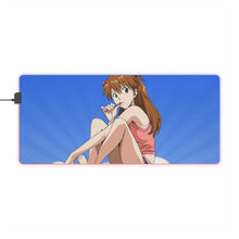 Load image into Gallery viewer, Anime Neon Genesis Evangelion RGB LED Mouse Pad (Desk Mat)