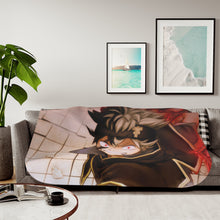 Load image into Gallery viewer, Super Asta Demonic Power Sherpa Blanket