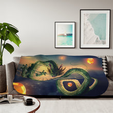Load image into Gallery viewer, Anime Dragon Ball Z Sherpa Blanket