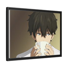 Load image into Gallery viewer, Hōtarō Oreki Face Canvas Framed Art Print