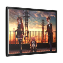 Load image into Gallery viewer, My Teen Romantic Comedy SNAFU Hachiman Hikigaya, Yukino Yukinoshita, Yui Yuigahama Canvas Framed Art Print