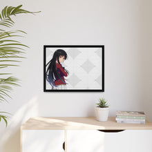 Load image into Gallery viewer, Classroom of the Elite Suzune Horikita Canvas Framed Art Print