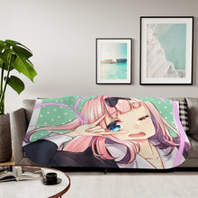 Load image into Gallery viewer, Chika Fujiwara Sherpa Blanket