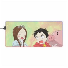 Load image into Gallery viewer, Karakai Jouzu No Takagi-san RGB LED Mouse Pad (Desk Mat)