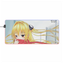 Load image into Gallery viewer, To Love-Ru: Darkness RGB LED Mouse Pad (Desk Mat)