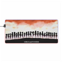Load image into Gallery viewer, Girls und Panzer RGB LED Mouse Pad (Desk Mat)