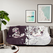 Load image into Gallery viewer, Black Clover Asta, Yuno Sherpa Blanket