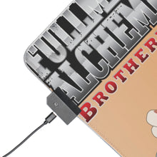 Load image into Gallery viewer, Anime FullMetal Alchemist RGB LED Mouse Pad (Desk Mat)