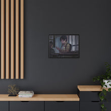 Load image into Gallery viewer, Anime ERASED Canvas Framed Art Print