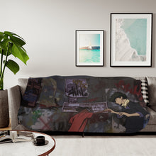 Load image into Gallery viewer, Anime Cowboy Bebopr Sherpa Blanket