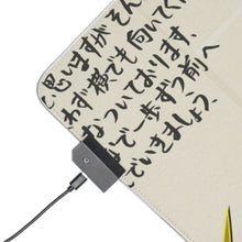 Load image into Gallery viewer, Anime Gintama RGB LED Mouse Pad (Desk Mat)