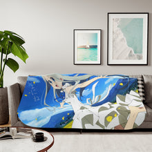 Load image into Gallery viewer, Anohana Sherpa Blanket