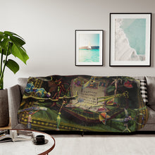 Load image into Gallery viewer, Anime Howl's Moving Castle Sherpa Blanket