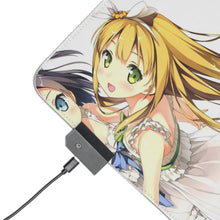 Load image into Gallery viewer, The "H.e.n.t.a.i" Prince and the Stony Cat. by RGB LED Mouse Pad (Desk Mat)