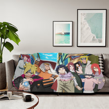 Load image into Gallery viewer, Boruto Sherpa Blanket