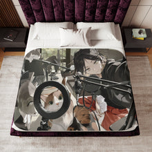 Load image into Gallery viewer, Anime Haikyu!! Sherpa Blanket