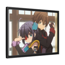 Load image into Gallery viewer, Rikka Takanashi and Yuuta Togashi cosplay Canvas Framed Art Print