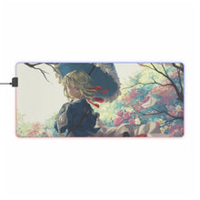 Load image into Gallery viewer, Violet Evergarden RGB LED Mouse Pad (Desk Mat)
