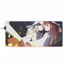 Load image into Gallery viewer, Little Witch Academia Diana Cavendish, Akko Kagari, Computer Keyboard Pad RGB LED Mouse Pad (Desk Mat)