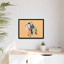 Load image into Gallery viewer, Mob Psycho 100 Shigeo Kageyama, Ritsu Kageyama, Teruki Hanazawa Canvas Framed Art Print