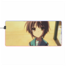 Load image into Gallery viewer, The Melancholy Of Haruhi Suzumiya RGB LED Mouse Pad (Desk Mat)
