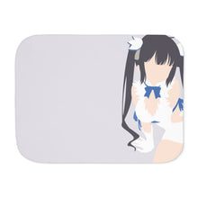 Load image into Gallery viewer, Is It Wrong to Try to Pick Up Girls in a Dungeon? Hestia Sherpa Blanket
