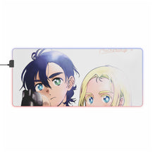 Load image into Gallery viewer, Summer Time Rendering Shinpei Ajiro, Ushio Kofune RGB LED Mouse Pad (Desk Mat)