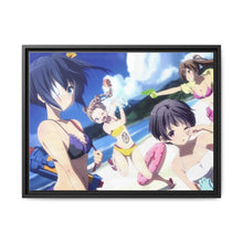 Load image into Gallery viewer, Love, Chunibyo & Other Delusions Rikka Takanashi, Sanae Dekomori, Shinka Nibutani, Kumin Tsuyuri Canvas Framed Art Print