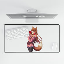 Load image into Gallery viewer, Anime Spice and Wolf Mouse Pad (Desk Mat)