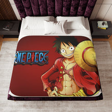 Load image into Gallery viewer, Monkey D. Luffy Sherpa Blanket