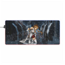 Load image into Gallery viewer, Sword Art Online Asuna Yuuki RGB LED Mouse Pad (Desk Mat)