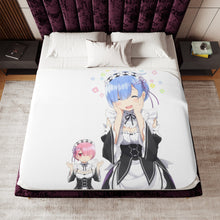 Load image into Gallery viewer, Anime Re:ZERO -Starting Life in Another World- Sherpa Blanket