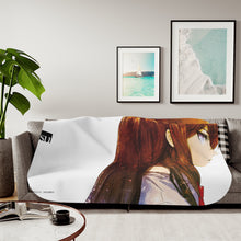 Load image into Gallery viewer, Makise Kurisu Sherpa Blanket