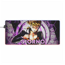 Load image into Gallery viewer, Giorno Giovanna RGB LED Mouse Pad (Desk Mat)