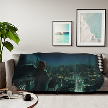 Load image into Gallery viewer, Anime Chainsaw Man Sherpa Blanket