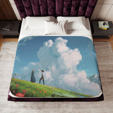 Load image into Gallery viewer, Howl & Sophie Sherpa Blanket