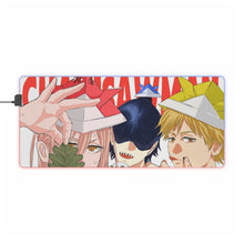 Load image into Gallery viewer, Chainsaw Man RGB LED Mouse Pad (Desk Mat)