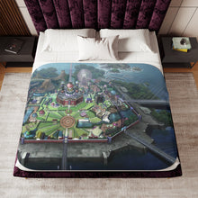 Load image into Gallery viewer, Deadman Wonderland Prison Sherpa Blanket