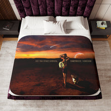Load image into Gallery viewer, Anime Cowboy Bebop Sherpa Blanket