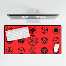 Load image into Gallery viewer, All Sharingans Flat Style Mouse Pad (Desk Mat)