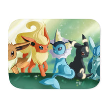 Load image into Gallery viewer, Eeveelution Sherpa Blanket