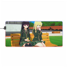 Load image into Gallery viewer, Boku Wa Tomodachi Ga Sukunai Sena Kashiwazaki, Yozora Mikazuki RGB LED Mouse Pad (Desk Mat)